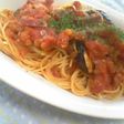 手作りトマトソースのパスタ