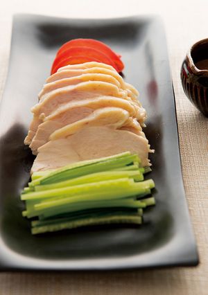 電気圧力鍋で簡単!蒸し鶏(サラダチキン)-レシピのメイン写真
