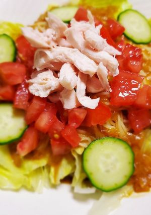 冷やしカレー素麺-レシピのメイン写真