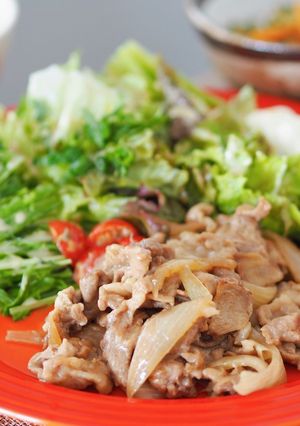 簡単でコク旨！豚こま肉の生姜焼き-レシピのメイン写真