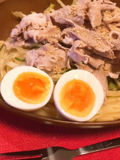ボリュームたっぷり☆豚しゃぶサラダパスタ-レシピのメイン写真