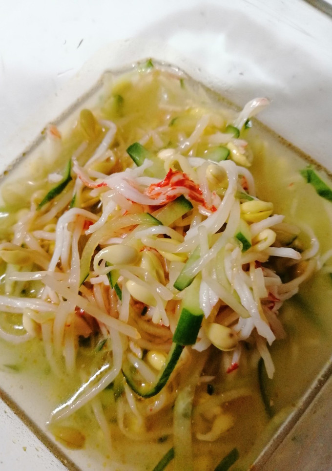 豆もやしの中華風酢の物-レシピのメイン写真