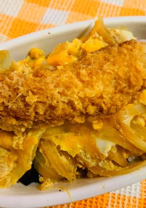 懐かしい味♡エビフライ丼-レシピのメイン写真