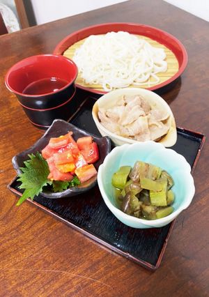 つるっと♡稲庭うどん-レシピのメイン写真