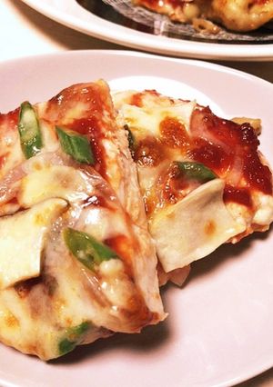 低糖質☆鶏むね肉のピザチキン-レシピのメイン写真