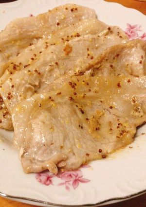 豚肉のマスタードソテー-レシピのメイン写真