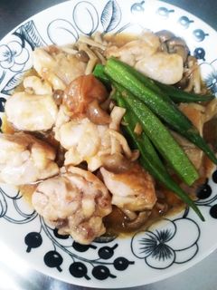 簡単♪鶏もも肉のさっぱり煮〜梅干し煮〜-レシピのメイン写真