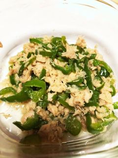 ピーマンとツナのマヨネーズ焼き-レシピのメイン写真