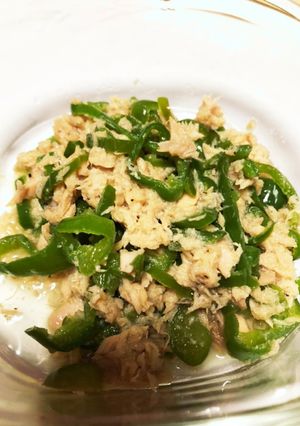 ピーマンとツナのマヨネーズ焼き-レシピのメイン写真
