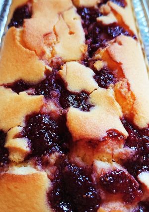 米粉とホエーでいちごジャムパウンドケーキ-レシピのメイン写真