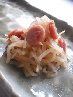 切干大根とウィンナーの和風煮物-レシピのメイン写真