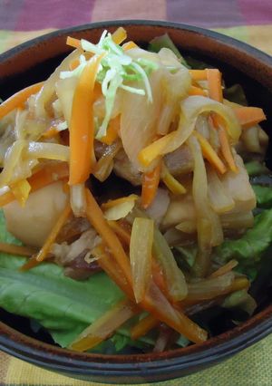 鶏照り焼き丼ｂｙ草津市-レシピのメイン写真