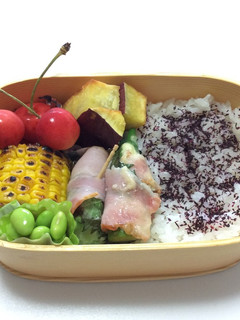 194、ベーコンのいろいろ巻き夏弁当♡-レシピのメイン写真