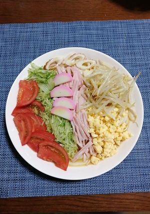 具沢山の冷やし中華うどん-レシピのメイン写真