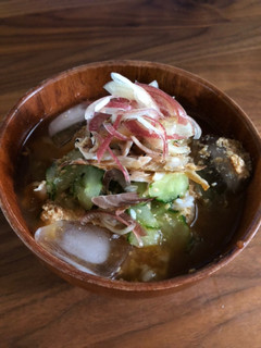 鯵の干物の冷や汁-レシピのメイン写真