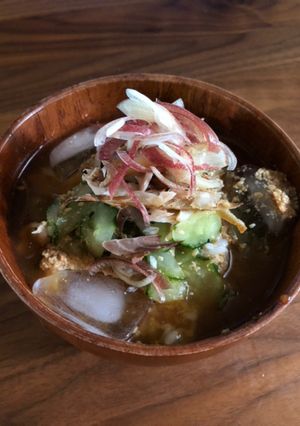 鯵の干物の冷や汁-レシピのメイン写真