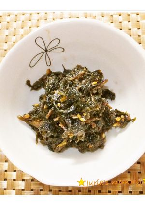 ジュースの出がらしで★紫蘇ごま味噌佃煮-レシピのメイン写真