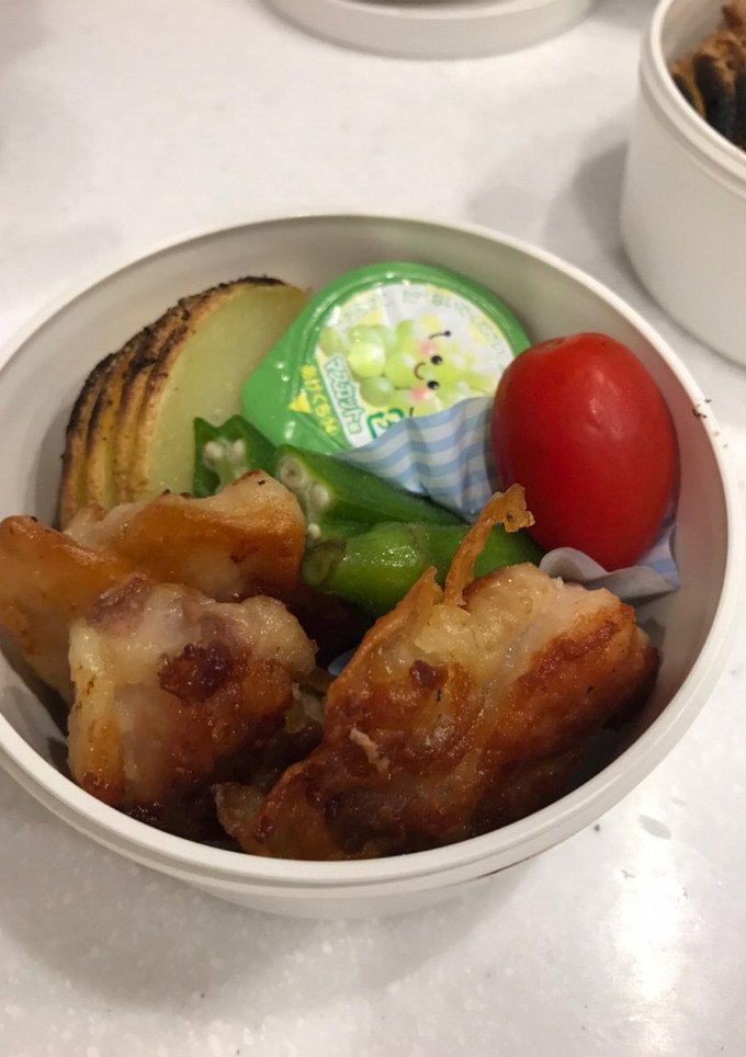 ズボラに揚げないお弁当用唐揚げ風-レシピのメイン写真