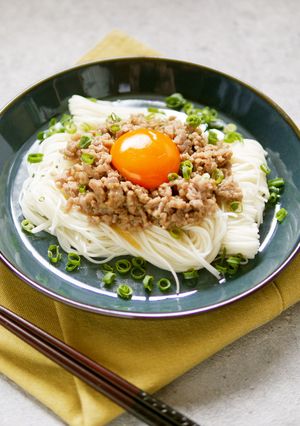 旨辛!やみつき麻辣醤そうめん-レシピのメイン写真
