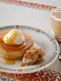 メープルパンケーキ~和栗のペースト添え~-レシピのメイン写真