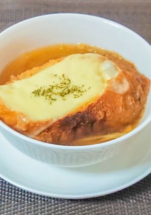 簡単☆オニオングラタンスープ-レシピのメイン写真