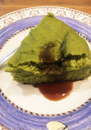 米粉HM抹茶蒸しケーキ-レシピのメイン写真