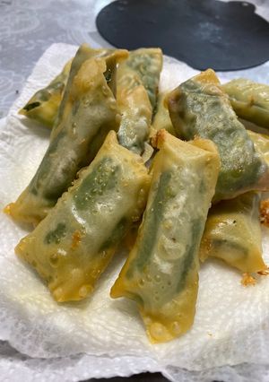 大葉とベーコンチーズのワンタン揚げ-レシピのメイン写真