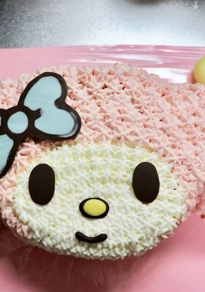 マイメロ ディ ケーキ-レシピのメイン写真