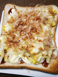 みんな大好き☆お好み焼き風トースト-レシピのメイン写真