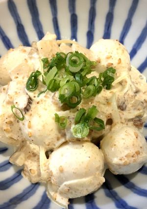 たくあんとウズラのおつまみタルタル-レシピのメイン写真