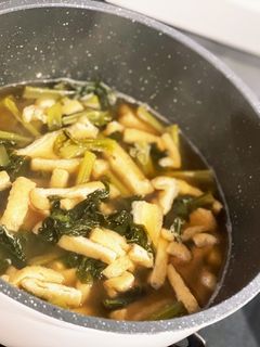 小松菜とあげの煮浸し♡-レシピのメイン写真