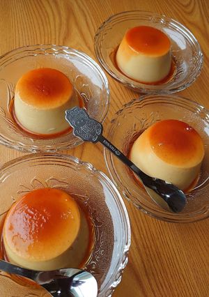 ミキサーで！濃厚バナナプリン♡-レシピのメイン写真