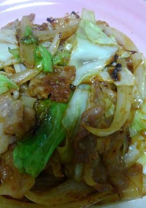 簡単おいしい♪豚肉とキャベツのみそ炒め-レシピのメイン写真