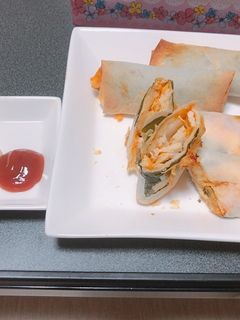 揚げないヘルシー春巻き-レシピのメイン写真