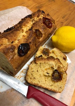 レモン香る！セミドライトマトの簡単ケーキ-レシピのメイン写真