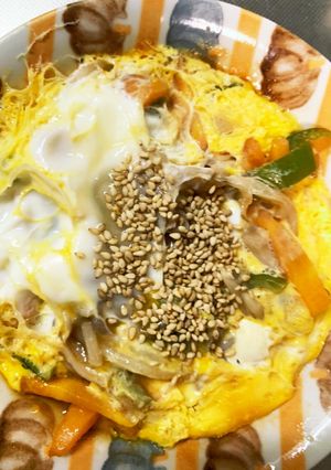 全てレンジデミグラスソース味豚平焼き風-レシピのメイン写真