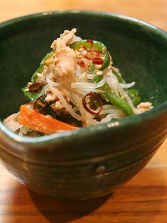 ツナと糸こんにゃくの炒めもの-レシピのメイン写真