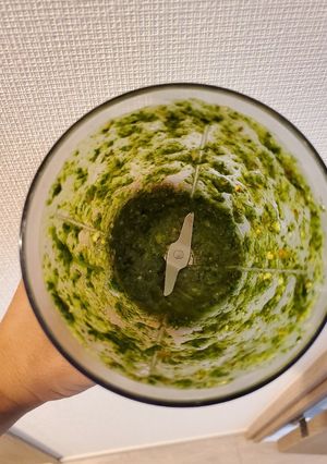 ミキサーで簡単に！　ジェノベーゼソース-レシピのメイン写真