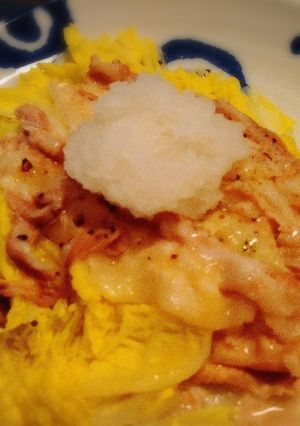 簡単♪白菜豚バラのレンジ蒸し-レシピのメイン写真
