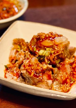 ヤンニョムパイカ(豚バラ軟骨煮の韓国風)-レシピのメイン写真