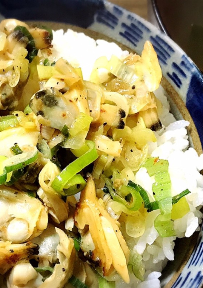 あさりのっけご飯★炒めてのせるだけ-レシピのメイン写真