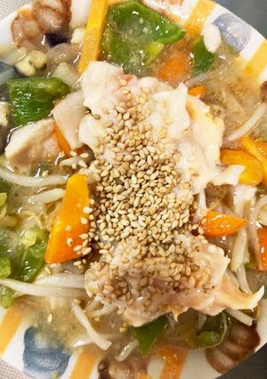 全てレンジタルタル味噌カツ丼風タッカルビ-レシピのメイン写真