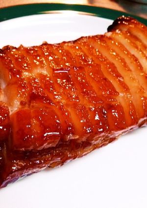 材料三つ　我が家の焼き豚-レシピのメイン写真