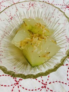 乾燥小海老の冷やし冬瓜。-レシピのメイン写真