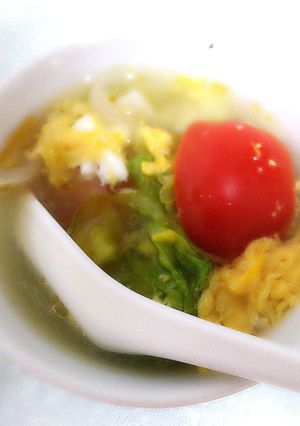 サラダスープ-レシピのメイン写真