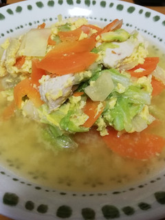 野菜スープ(ナンプラーとショウガ味)-レシピのメイン写真