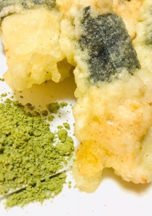 日本の味・抹茶塩・天ぷら用塩-レシピのメイン写真