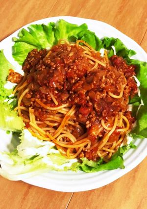 お店の味◎トマトソースのボロネーゼパスタ-レシピのメイン写真
