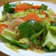野菜炒めしょうが風味
