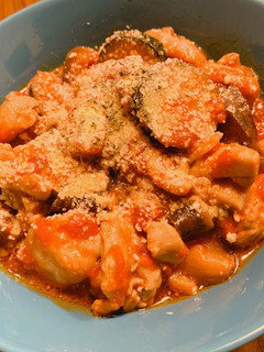 鶏肉と夏野菜のトマト煮-レシピのメイン写真